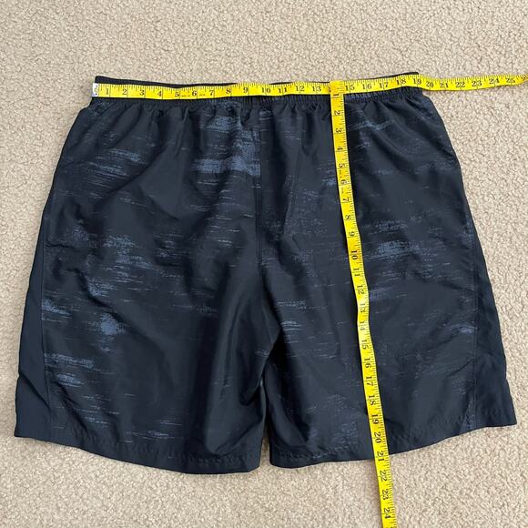 Under Armour Mens Black Printed Athletic Lined Shorts Size 2XL - Picture 4 of 5